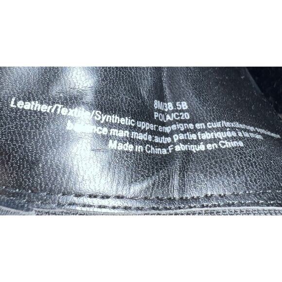 Karl Lagerfeld Paris Women's Pola Studded Lug Sole Ankle Boot Black Size 8.5 - Picture 11 of 11